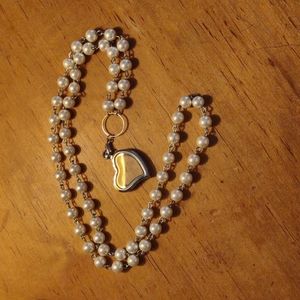 Origami Owl Necklace with Heart